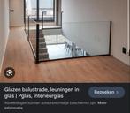 Balustrade palen/leuning voor glazen balkon zonder glas, Ophalen, Zo goed als nieuw, IJzer, Overige typen