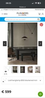 Ferm Living Lod Lamp zwart - Nieuwstaat, Scandinavisch, Japandi, modern, 50 tot 75 cm, Ophalen of Verzenden, Zo goed als nieuw