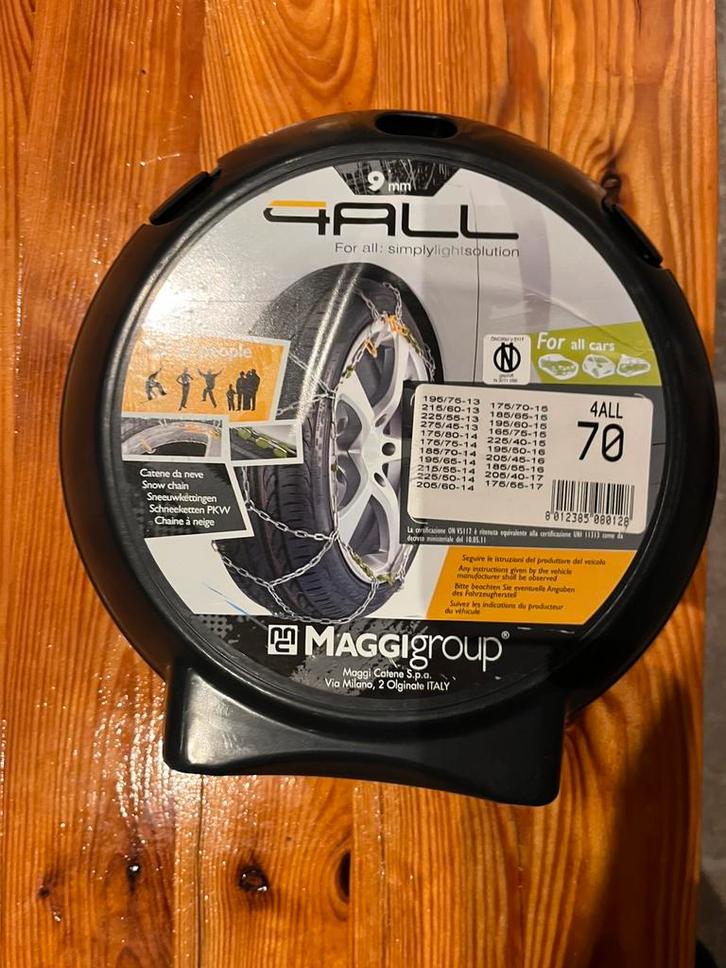 Maggi 4all sneeuwkettingen, Auto diversen, Sneeuwkettingen, Zo goed als nieuw, Ophalen of Verzenden
