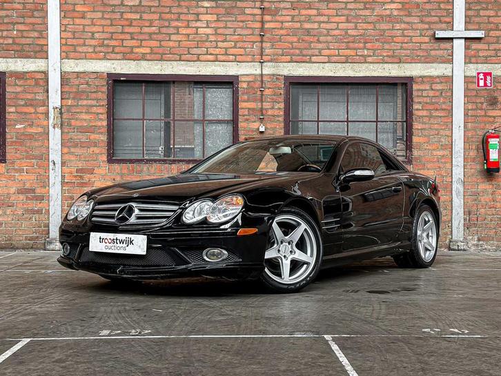 Mercedes-Benz SL500 5.5 V8 388pk 2006 Youngtimer SL-Klasse, Auto's, Mercedes-Benz, Bedrijf, SL, Open dak, Overige brandstoffen