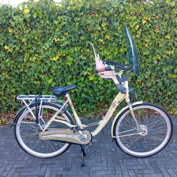 Montego Moederfiets / Mamafiets met een urban iki zitje, Fietsen en Brommers, Fietsen | Dames | Moederfietsen, Gebruikt, Overige merken