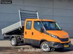 Iveco Daily 35C21 3-Zijdige Kipper Dubbel Cabine 210PK 3.0L, Automaat, Stof, Euro 6, Iveco