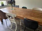 Gratis afhalen 6 stoelen, Huis en Inrichting, Tafels | Eettafels, Ophalen, Gebruikt, Rechthoekig, 50 tot 100 cm