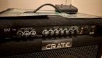 Crate BT100 Basversterker met 15 inch Speaker 100 Watt, Ophalen, Zo goed als nieuw, 100 watt of meer
