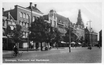 (300-301-019) Groningen Vischmarkt met Martinitoren beschikbaar voor biedingen