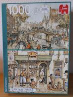 Dubbele oud hollandse Anton Pieck legpuzzel, Hobby en Vrije tijd, Denksport en Puzzels, Ophalen, 500 t/m 1500 stukjes, Zo goed als nieuw