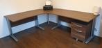 Hoekbureau met ladeblok 230x200, Huis en Inrichting, Bureaus, Ophalen, Zo goed als nieuw, Bureau