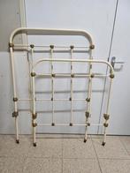 Oude Ledikant - Crème met Gouden Details, Huis en Inrichting, Ophalen, Gebruikt, 90 cm, Eenpersoons