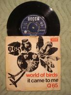 Q65 7" Vinyl Single: ‘World of birds’ (Nederland), Gebruikt, 7 inch, Single, Ophalen of Verzenden