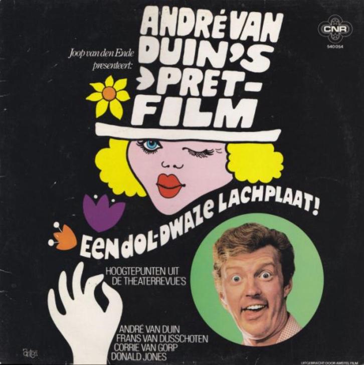 André van Duin's Pretfilm, Cd's en Dvd's, Vinyl | Nederlandstalig, Gebruikt, Levenslied of Smartlap, Overige formaten, Ophalen of Verzenden