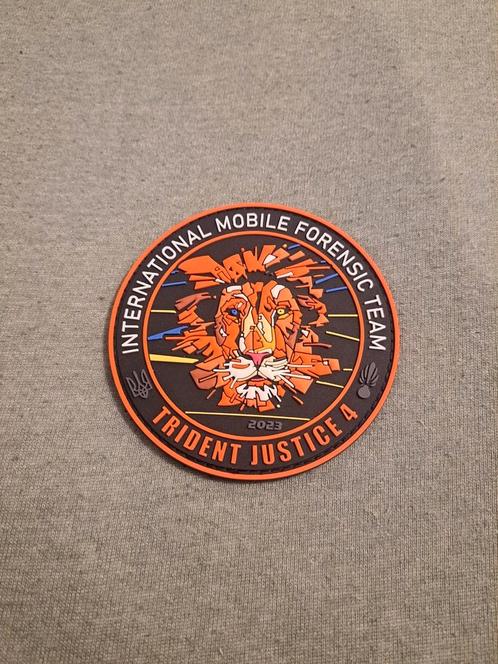 KMAR forensische opsporing patch, Verzamelen, Militaria | Algemeen, Embleem of Badge, Nederland, Ophalen of Verzenden