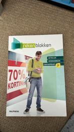 Helemaal nieuw rekenblokken leer werkboek 2 F, Overige vakken, Nieuw, Ophalen of Verzenden, A. Gool