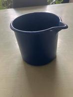 Blauw emaille kan, Antiek en Kunst, Antiek | Emaille, Ophalen of Verzenden