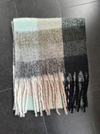 Blauw zwart beige geblokte sjaal Shoeby, Nieuw, Shoeby, Maat 38/40 (M), Ophalen of Verzenden