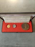 Goud,zilver en brons Begeer set 1979 Juliana spotprijs !, Ophalen of Verzenden, Goud, Nederland