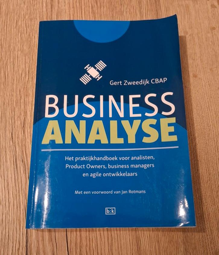 Business Analyse (Gert Zweedijk), Boeken, Studieboeken en Cursussen, Zo goed als nieuw, HBO, Alpha, Ophalen of Verzenden