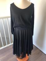 Maryan mehlhorn: voille rok met lurex truitje zwart40/42, Overige typen, Verzenden, Zwart, Maat 42/44 (L)