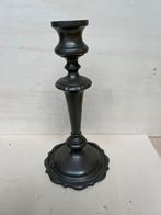 Antieke Tinnen Kandelaar - Balustervorm, Antiek en Kunst, Antiek | Kandelaars, Verzenden, Overige materialen