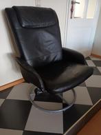 Fijne relaxstoel met voetenbank., Ophalen, Zo goed als nieuw, Metaal, 50 tot 75 cm