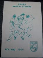 sticker philips medical systems holland 1986 logo voetballen, Verzamelen, Stickers, Verzenden, Zo goed als nieuw, Merk