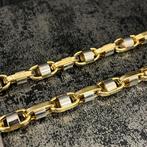 18k gouden ketting monte carlo prachtig model, Ophalen of Verzenden, Nieuw, Goud