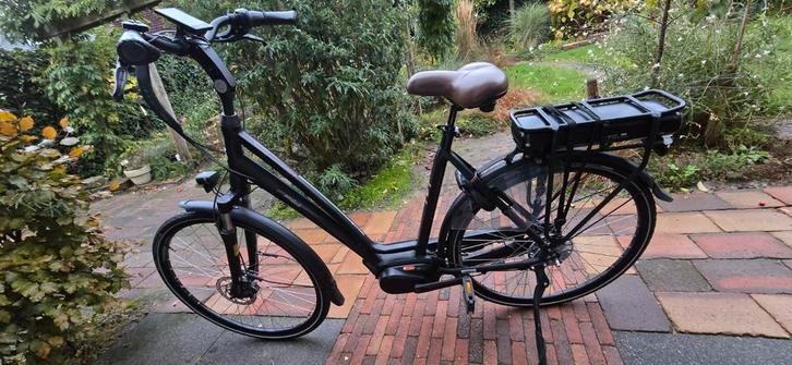 Amslod Venton LTX Elektrische fiets, Fietsen en Brommers, Fietsen | Dames | Damesfietsen, Zo goed als nieuw, Overige merken, (Extra) lage instap