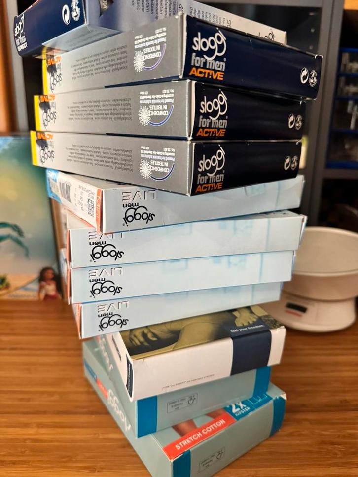 Partij sloggi slips nieuw maat l 9 dozen, en 2 dozen maar m, Kleding | Heren, Ondergoed, Slip, Zwart, Ophalen of Verzenden