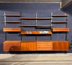 Poul Cadovius by Royal System vintage modulair wandsysteem, Gebruikt, 200 cm of meer, 300 cm of meer, Ophalen of Verzenden