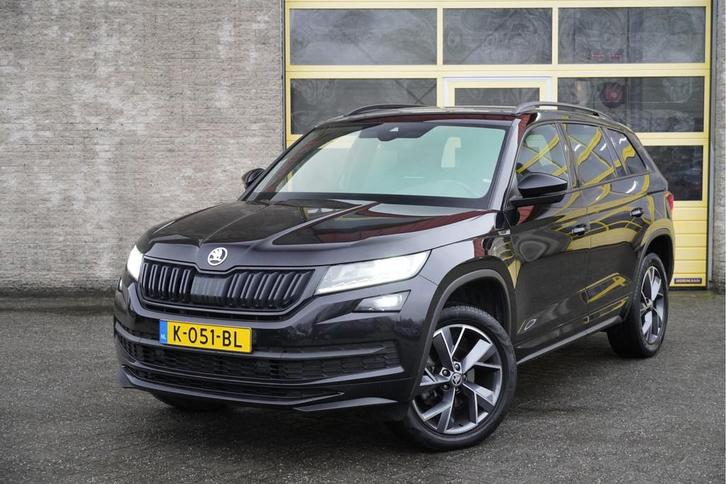 Skoda Kodiaq 1.5 TSI 150PK! Automaat Sportline Business BJ20, Auto's, Skoda, Te koop, Kodiaq, ABS, Achteruitrijcamera, Airbags