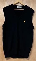 Vintage Lyle & Scott sweater vest wol marineblauw - Maat L, Maat 52/54 (L), Blauw, Ophalen of Verzenden, Zo goed als nieuw