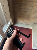 Mat zwarte greepjes voor de keuken, Huis en Inrichting, Keuken | Keukenelementen, Ophalen, Minder dan 50 cm, Gebruikt, Zwart