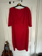 Mooie rode jurk van La dress mt 42, Maat 42/44 (L), Ophalen of Verzenden, Zo goed als nieuw, Knielengte