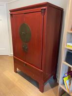 Antieke Chinese bruidskast rood, Antiek en Kunst, Antiek | Meubels | Kasten, Ophalen