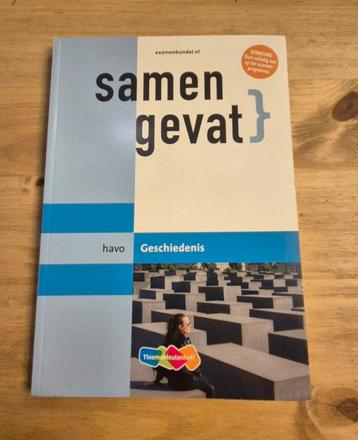 Havo Geschiedenis Samengevat beschikbaar voor biedingen