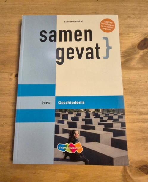 Havo Geschiedenis Samengevat, Boeken, Schoolboeken, Zo goed als nieuw, Geschiedenis, HAVO, Verzenden