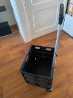 Boodschappen trolley inklapbaar, Ophalen of Verzenden, Zo goed als nieuw