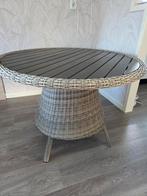 Ronde Tuintafel - Wicker, Tuin en Terras, Tuintafels, Ophalen, Gebruikt, Rond, Kunststof
