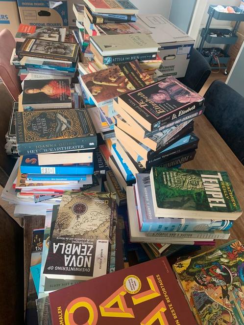 Boekenset (reizen/geschiedenis/romans/filosofie/economie), Boeken, Partijen en Verzamelingen, Zo goed als nieuw, Verschillende onderwerpen
