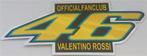 Valentino Rossi, The Doctor, 46 metallic sticker #29, Motoren, Accessoires | Stickers, Ophalen of Verzenden