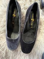 Scarpe Italiane Velvet Pumps - Maat 37, Ophalen of Verzenden, Gedragen, Zwart, Pumps