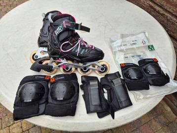 Oxelo skeelers 35 - 38 met bescherming  beschikbaar voor biedingen