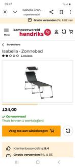 Isabella - Zonnebed, Ophalen, Gebruikt