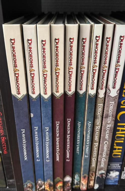 Dungeons & Dragons 30x - 4th edition - hardcover - RPG, Boeken, Fantasy, Zo goed als nieuw, Ophalen of Verzenden