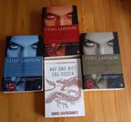 Stieg Larsson - De Millennium Triologie + Vervolg (4 boeken), Ophalen of Verzenden, Zo goed als nieuw