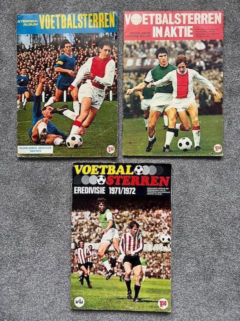 Vanderhout Voetbalsterren albums 69/70+70/71+71/72 compleet, Verzamelen, Sportartikelen en Voetbal, Gebruikt, Boek of Tijdschrift