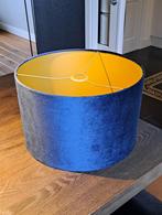 lampenkap, Ophalen, 25 tot 50 cm, Blauw, Rond