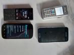 3 mobielen, 2  Nokia's en 1 Samsung, Gebruikt, Zwart, Fysiek toetsenbord, Ophalen of Verzenden