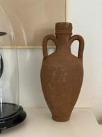 Antieke terracotta amfoor / kruik | Marokaans, Overige kleuren, Aardewerk of Porselein, Ophalen of Verzenden, Zo goed als nieuw