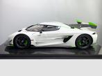 Koenigsegg Jesko 7362 Wit 1:8 van FrontiArt Pre-Order, Ophalen of Verzenden, Nieuw, 1:5 t/m 1:8, Auto