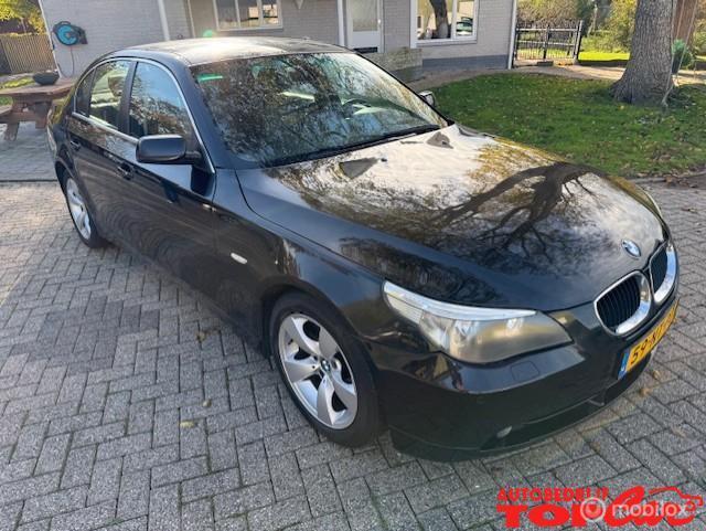 BMW 5-serie 525i Executive Automaat, Leder, APK 5-1-2027!, Auto's, BMW, Bedrijf, Te koop, 5-Serie, ABS, Airbags, Airconditioning